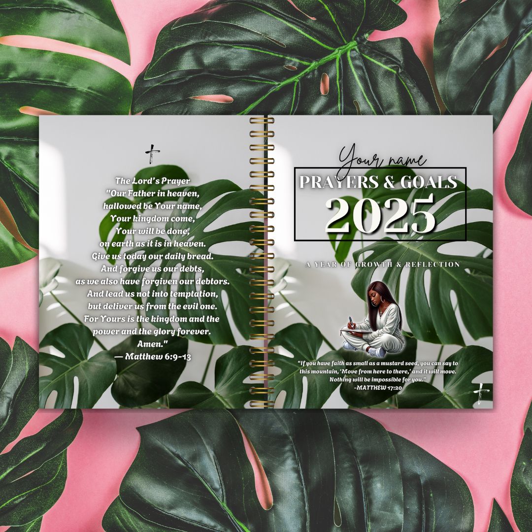 Prayer & Goals 2025 Planner for Women