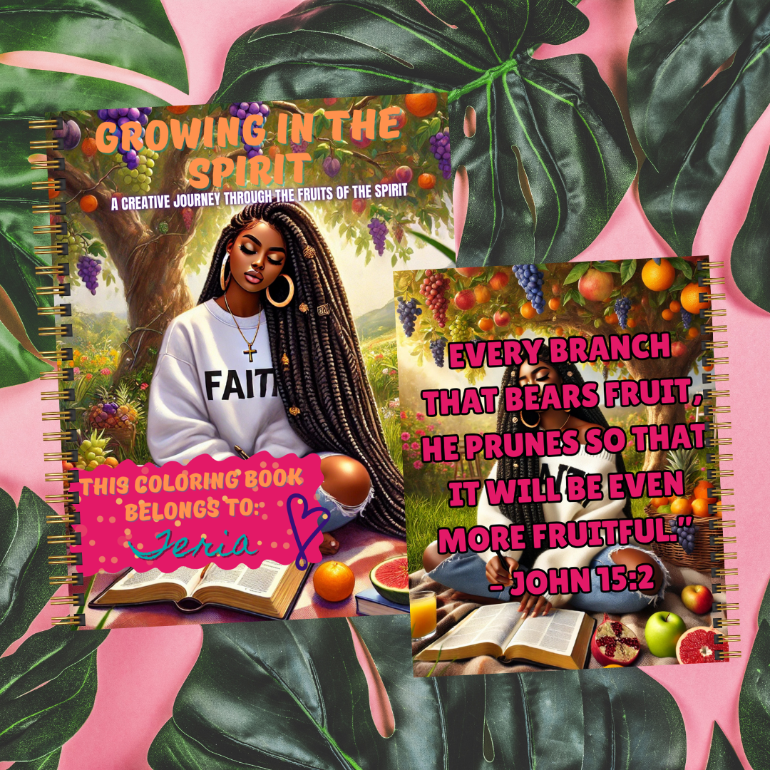 Growing in the Spirit: A Creative Journey Through the Fruits of the Spirit Coloring Book