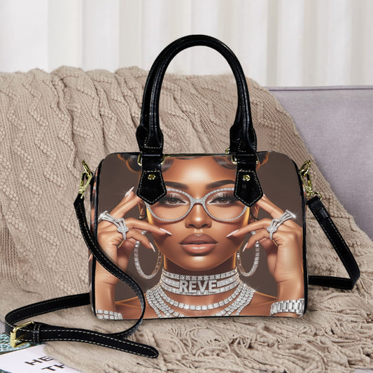Custom PU Leather Handbag / Shoulder Bag 👜✨(2-3 WEEKS)