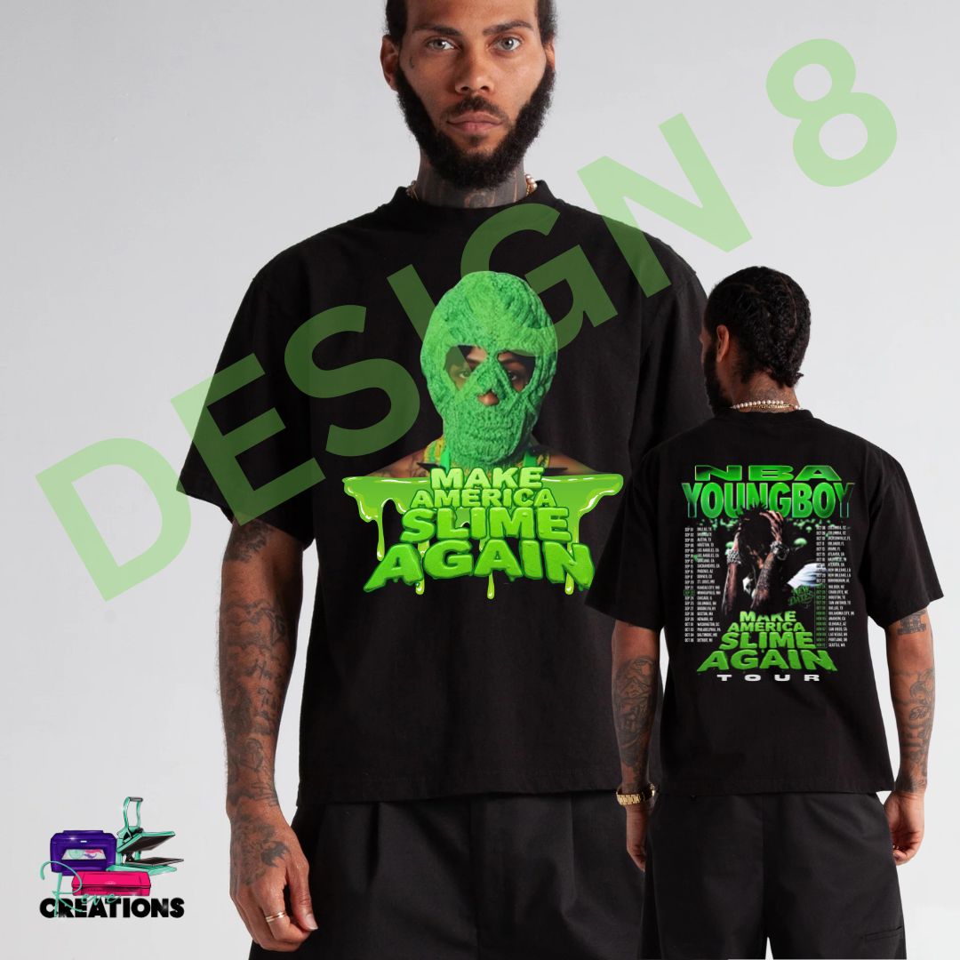 🔥 NBA YoungBoy MASA Tees 🔥( 8 Designs)